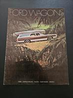 Brochure Ford Wagons 1969 USA, Ophalen of Verzenden, Zo goed als nieuw, Ford