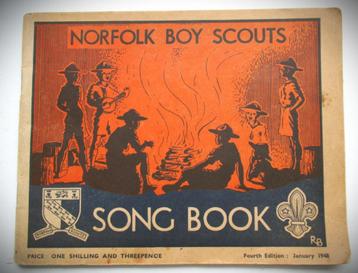 Scouting 1948~Padvinderij~Norfolk Boy Scouts Song Book