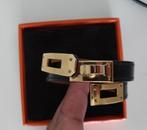 HERMES kelly double tour armband, Sieraden, Tassen en Uiterlijk, Armbanden, Ophalen of Verzenden, Nieuw, Zwart, Overige materialen