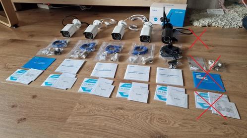 Verschillende werkende Reolink PoE buitencamera's, Audio, Tv en Foto, Videobewaking, Gebruikt, Buitencamera, Ophalen of Verzenden