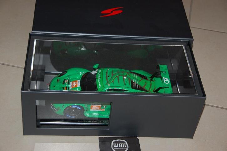 Porsche 911 RSR Project 1 AO Rexy LM 2023 Spark 18S929 WRH, Hobby en Vrije tijd, Modelauto's | 1:18, Zo goed als nieuw, Auto, Overige merken