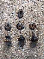 Vintage houten deurknopjes, Ophalen of Verzenden, Zo goed als nieuw, Overige materialen, Klink of Kruk