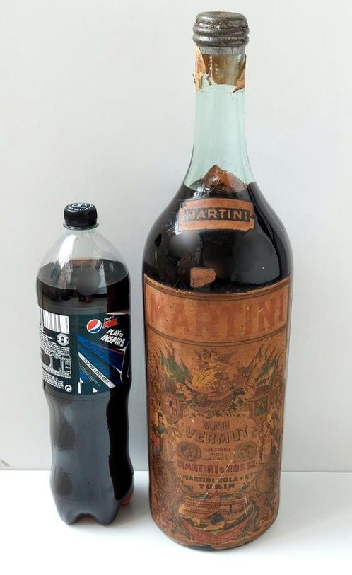 GROTE Vintage Fles Martini Rossi Drank Vermut Reclame , Verzamelen, Merken en Reclamevoorwerpen, Gebruikt, Ophalen
