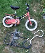 Kinderfietsje tot 5 jaar, bagagerek fiets, vlinderstuur, Ophalen, Gebruikt, Minder dan 16 inch
