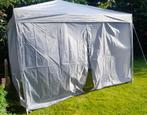 party tent uitschuifbaar 3X3 met zijwanden 'nieuw', Tuin en Terras, Partytent, Minder dan 4 meter, Nieuw, Minder dan 5 meter