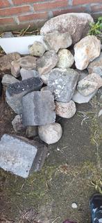 Gratis Keien/Stenen voor Tuin Decoratie, Ophalen, Gebruikt, Grijs, Overige materialen