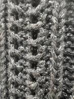 Expresso ‘zilveren’ trui met open breisel - Maat XL, Overige kleuren, Maat 46/48 (XL) of groter, Zo goed als nieuw, Verzenden