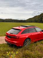 Audi A6 55 Tfsi e Quattro,3x S-Line, Panoramadak, half Leder, USB, Zwart, Leder en Stof, Plug-in hybride