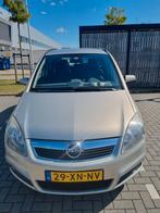 Opel Zafira 1.6 16V Euro4 2007 Grijs, Auto's, Voorwielaandrijving, Stof, 74 €/maand, Beige