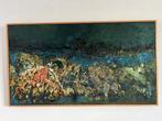 Schilderij olieverf op doek “ verlatenheid”, Antiek en Kunst, Ophalen