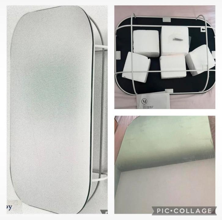 Menu Cage Spiegel - nieuw, Huis en Inrichting, Woonaccessoires | Spiegels, Nieuw, 50 tot 75 cm, 100 tot 150 cm, Ovaal, Ophalen of Verzenden
