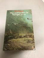 War and society in Europe 1870 1970, Boeken, Oorlog en Militair, Gelezen, Ophalen of Verzenden