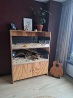 Cavia kast underlayment Evt vervoer tegen betaling, Ophalen, 110 cm of meer, Zo goed als nieuw, 90 cm of meer