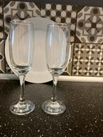 Champagneglazen - Set van 36 champagneglazen, Ophalen, Glas of Glazen, Gebruikt, Glas