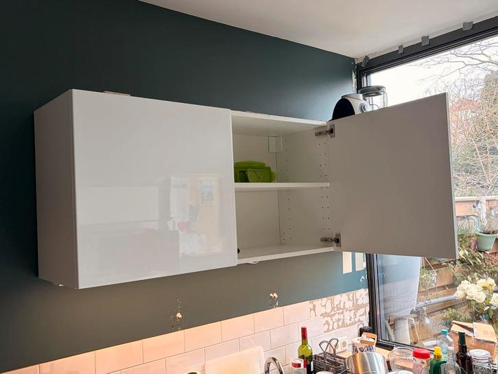 IKEA Metod Bovenkastjes Hoogglans Wit 60x60 (3 stuks), Huis en Inrichting, Keuken | Keukenelementen, Zo goed als nieuw, Minder dan 100 cm