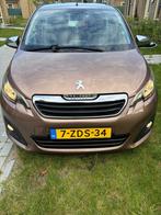 Peugeot 108 1.0 12V E-vti 51KW 5DR 2014 Bruin, Auto's, Peugeot, Voorwielaandrijving, Stof, Bruin, 4 stoelen