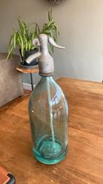 Oude spuitfles blauw, Antiek en Kunst, Ophalen of Verzenden