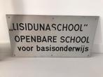 Amersfoort, Leusderweg, Lisidunaschool openbare basisschool, Reclamebord, Gebruikt, Ophalen