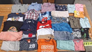 Jongens kledingpakket 116 – 30 st groot kleding pakket beschikbaar voor biedingen