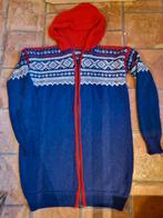 Noors wollen vest - Maat M, Verzenden, Zo goed als nieuw, Maat 38/40 (M), Blauw