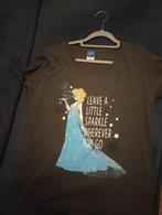 Elsa T-shirt - Leave A Little Spark Wherever you go - Maat L, Kleding | Dames, T-shirts, Disney, Maat 42/44 (L), Ophalen of Verzenden