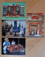 4 Ansichtkaarten uit het Zurich speelgoedmuseum., Ophalen of Verzenden, Voor 1920, Ongelopen, Overige thema's
