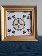 Antieke wandtegels in lijst, Antiek en Kunst, Antiek | Wandborden en Tegels, Ophalen