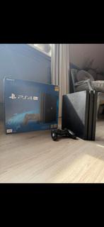 Playstation 4 PRO 1tb, Spelcomputers en Games, Spelcomputers | Sony PlayStation 4, Met 2 controllers, Ophalen of Verzenden, Zo goed als nieuw
