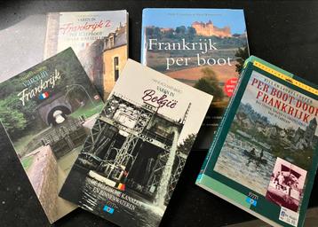 5 x boeken Varen in Frankrijk en Belgie. beschikbaar voor biedingen