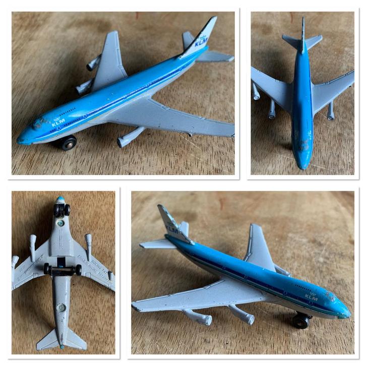KLM Boeing 747 (MatchBox), Verzamelen, Luchtvaart en Vliegtuigspotten, Ophalen of Verzenden