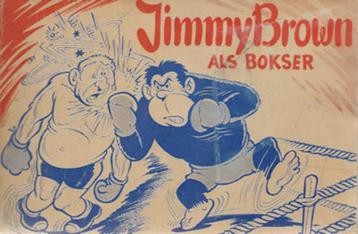 Jimmy Brown als bokser (een antiquarisch exemplaar) beschikbaar voor biedingen