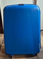 Blauwe Trekkoffer met Cijferslot, Sieraden, Tassen en Uiterlijk, Koffers, Ophalen, Gebruikt, Hard kunststof, 45 tot 55 cm