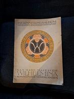 Herinneringsalbum Wilhelmina Veertigjarig Jubileum, Verzamelen, Ophalen of Verzenden, Gebruikt, Nederland, Tijdschrift of Boek