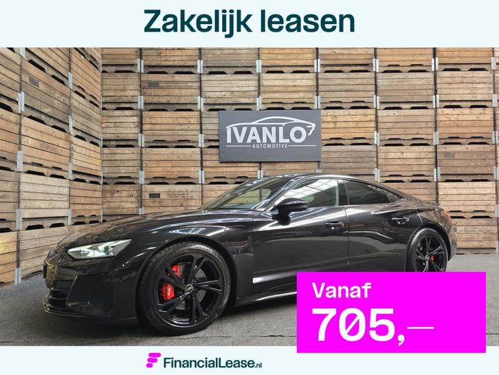 Audi E-tron GT GT 93 kWh PLUS Top Vieuw Led Pano 20"LM *zwar, Auto's, Audi, Bedrijf, Lease, Financial lease, e-tron GT, 360° camera