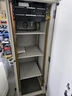 Patchkast met patchpanelen en legborden, Ophalen, J. Van Dommelen, Info@dommelen.nl, Kiotoweg 45 3047 BG Rotterdam