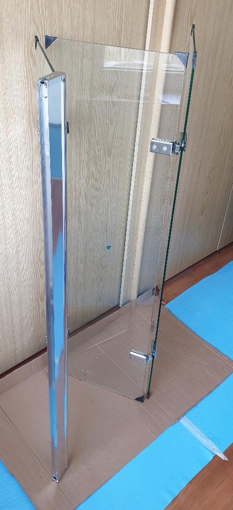 Badwand, Creavit Aloni 3 delig 130 x 140 cm inklapbaar, Ophalen, 100 tot 150 cm, 100 tot 150 cm, Overige typen