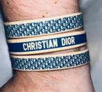 Cristian Dior armbanden unisex, Overige materialen, Blauw, Ophalen of Verzenden, Zo goed als nieuw
