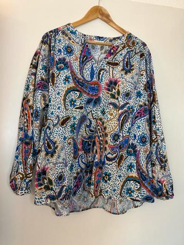 Katoenen dames blouse merk Milano Italy maat 42 zgan  beschikbaar voor biedingen