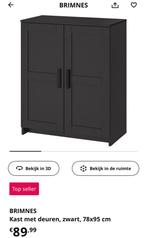 Brimnes Kast ikea 2x, Huis en Inrichting, Ophalen, Overige materialen, 100 tot 150 cm, Zo goed als nieuw