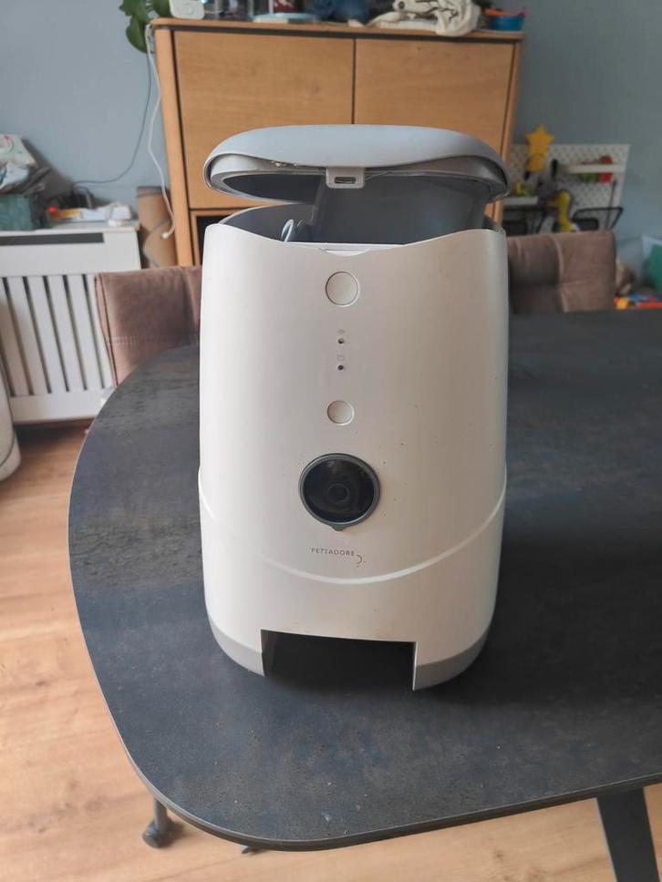 Automatische voerbak voor katten - Pettadore nutriview, Dieren en Toebehoren, Kattenvoerbakken en Drinkbakken, Zo goed als nieuw