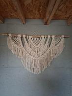 Handgemaakte macrame wandkleed beige, Ophalen of Verzenden, Nieuw