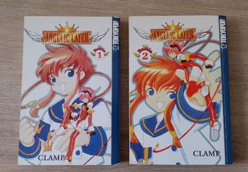 Manga angelic layer vol 1 + 2 2002 clamp tokyopop beschikbaar voor biedingen
