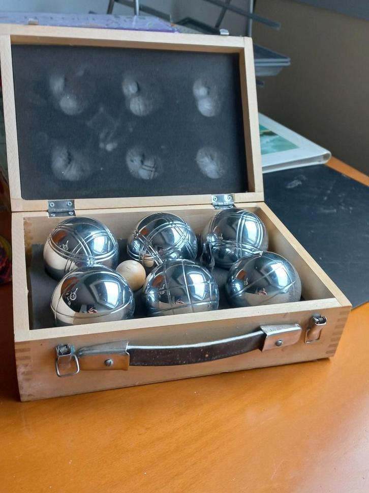 Jeu de Boules Set - Nieuw in Kistje, Sport en Fitness, Bowlen, Nieuw, Bal, Ophalen of Verzenden