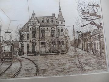 Goede Losse ets/Litho van Noordwijk Binnen van Jan Klinkenbe beschikbaar voor biedingen