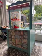 Houten winkeltje / poppenkast, Kinderen en Baby's, Speelgoed | Houten speelgoed, Ophalen, Gebruikt, Meubelstuk of Keukentje