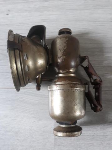Sohmann Vintage Carbid Lamp, Fiets Licht - Antieke Lamp