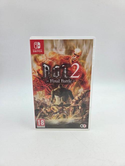 A.O.T. 2: Final Battle, Spelcomputers en Games, Games | Nintendo Switch, Zo goed als nieuw, 1 speler, Vanaf 12 jaar, Ophalen of Verzenden