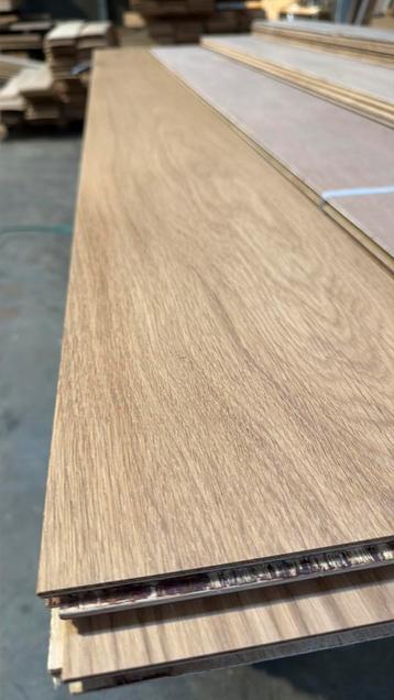 Eiken duoplank | white | 80 m2 | eiken vloer op=op beschikbaar voor biedingen