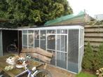 Voliere voor tegen wand bestaande uit meerdere panelen, Dieren en Toebehoren, Vogels | Hokken en Kooien, Ophalen, Gebruikt, Aluminium