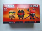 40490 LEGO BRICKHEADZ Ninjago 146 - 147 - 148 NIEUW, Kinderen en Baby's, Speelgoed | Duplo en Lego, Ophalen of Verzenden, Nieuw